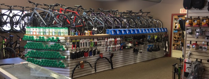 White's Bikes & Outfitters Showroom